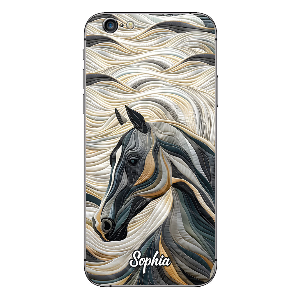 Magnifique cheval - Coque de téléphone personnalisée à motif cheval