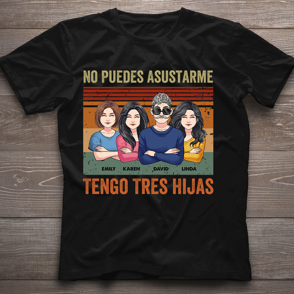 No Puedes Asustarme - T-shirt et sweat à capuche personnalisés pour papa