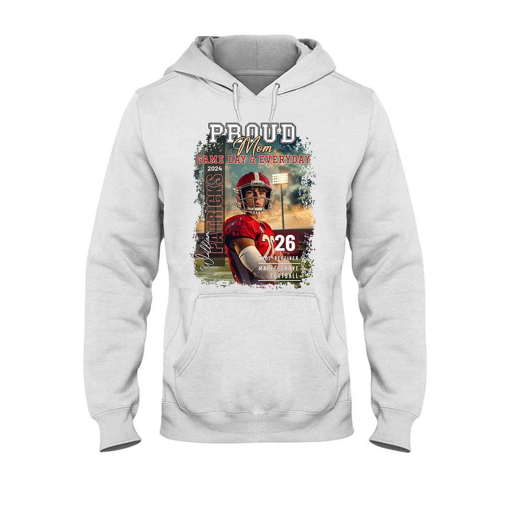 Maman/Papa/... Jour de match et au quotidien - T-shirt et sweat à capuche de football personnalisés
