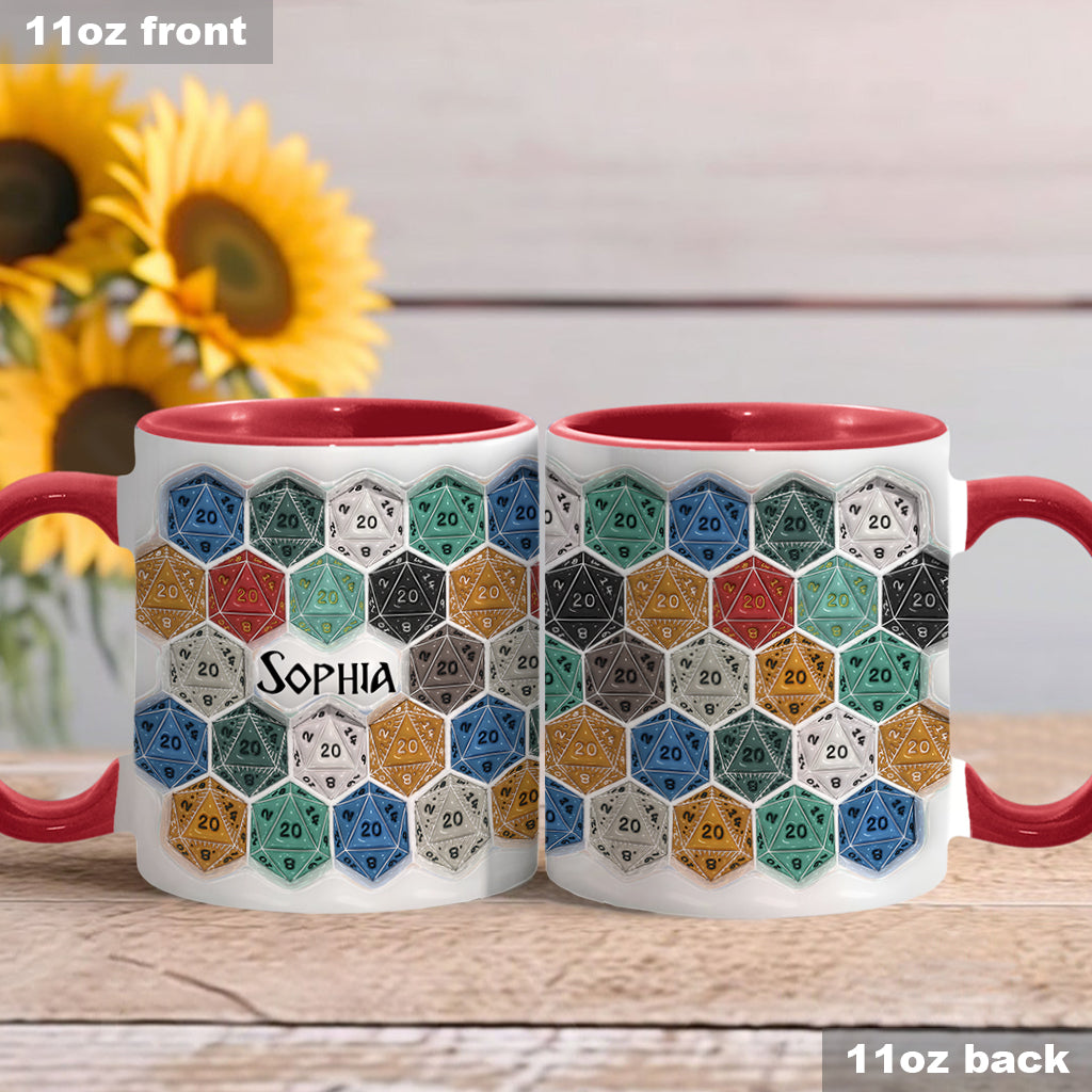 That's How I Roll - Personalized RPG Accent Mug