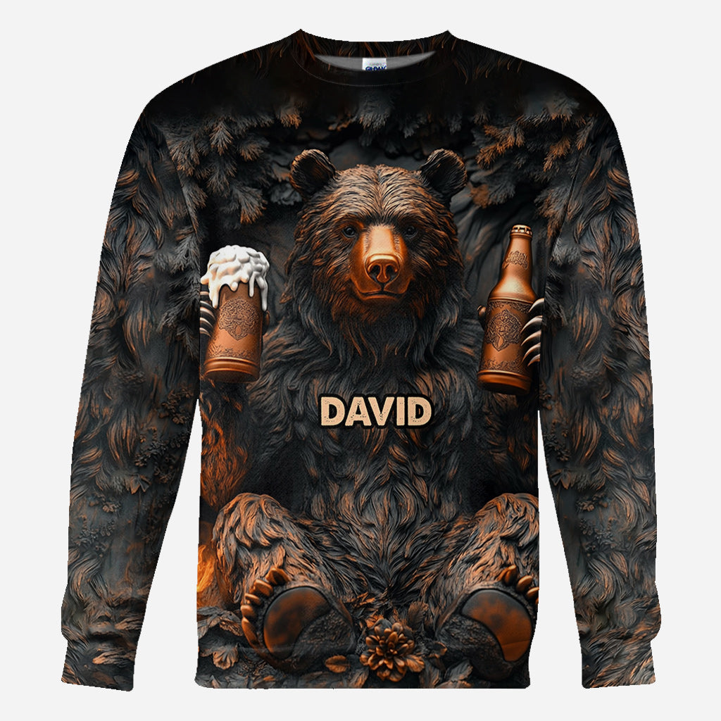 Je déteste les gens - T-shirt de camping personnalisé