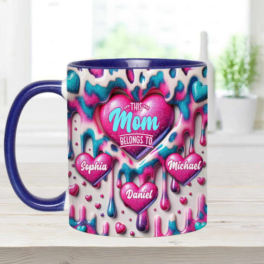 Cette maman appartient à - Mug personnalisé pour maman