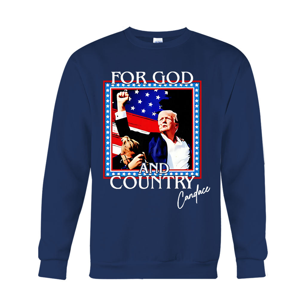 T-shirt « Pour Dieu et la Patrie » - Élection présidentielle 2024