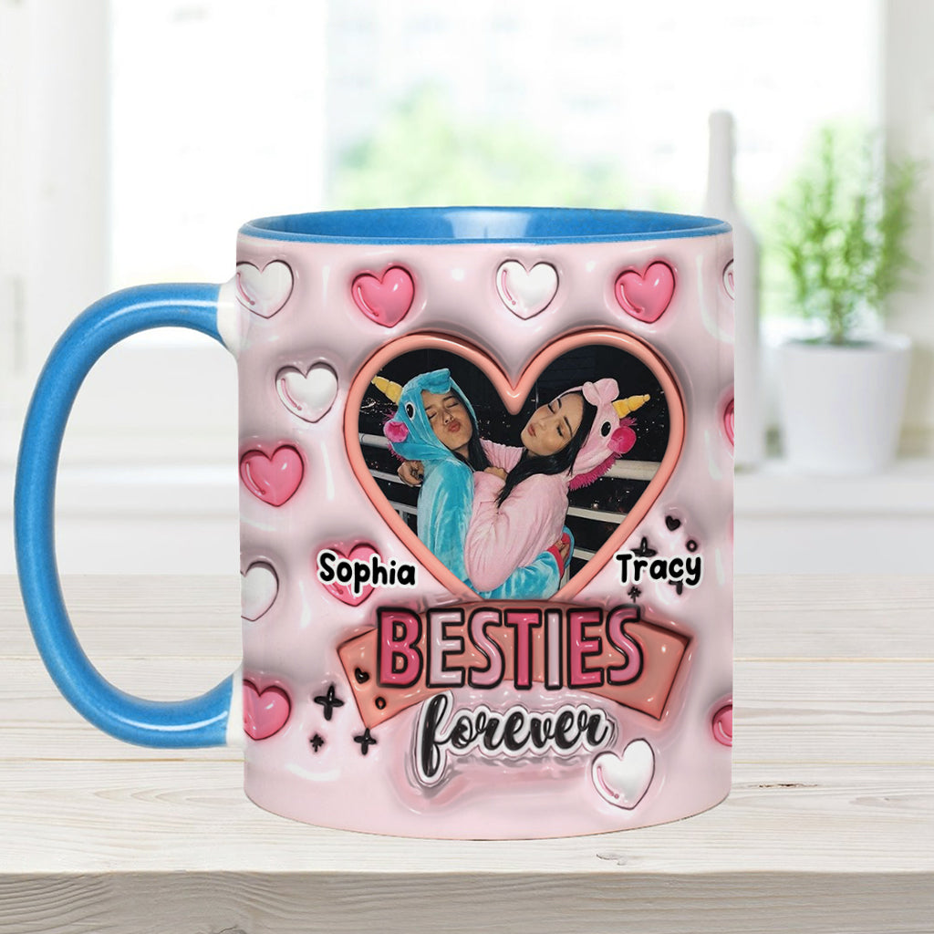 Meilleures amies pour toujours - Mug personnalisé « Meilleures amies »