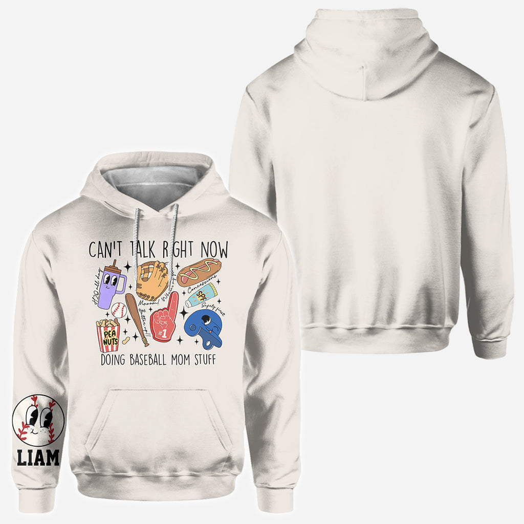 Articles pour mamans de joueurs de baseball - T-shirt personnalisé sur le thème du baseball