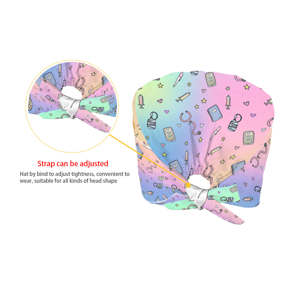 Nurse Life - Personalized Nurse Scrub Cap