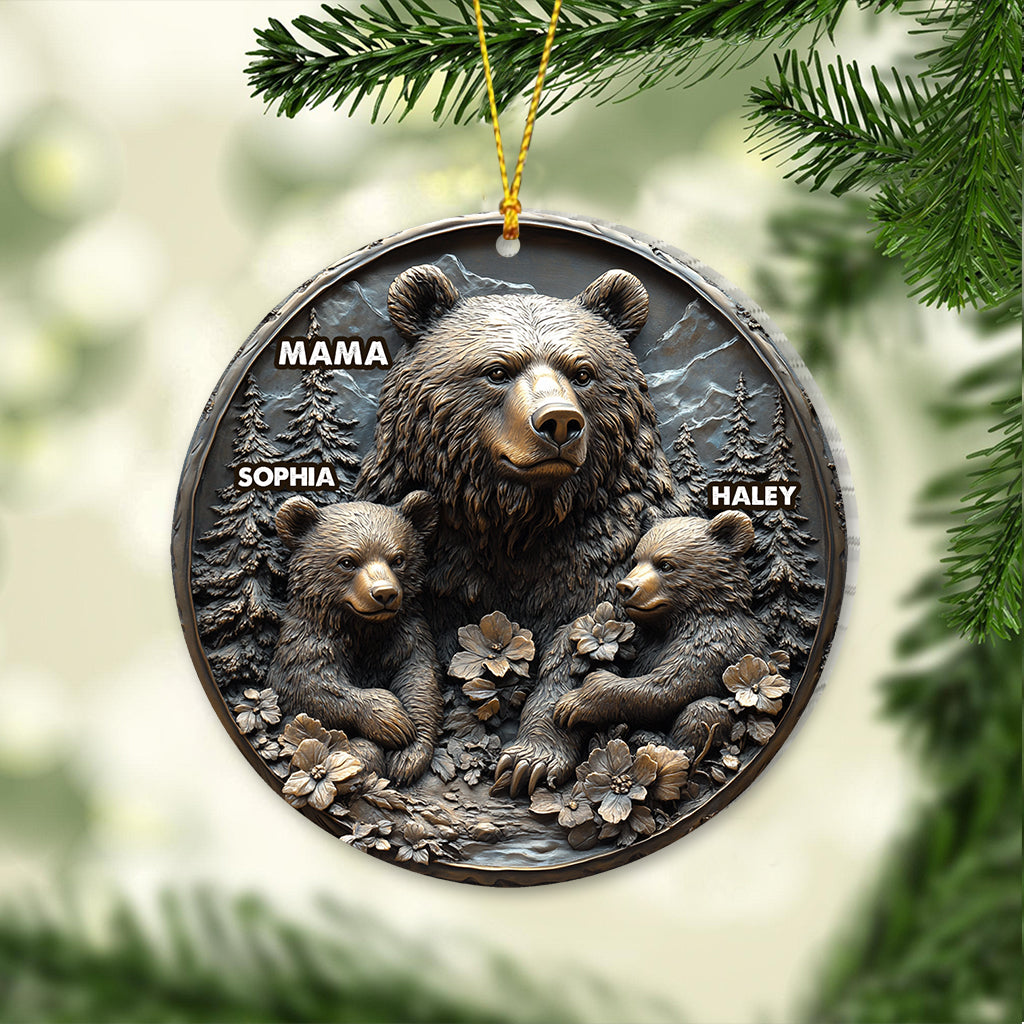 Mama Bear - Personalized Mother Ornament