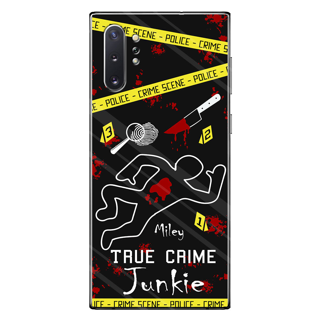 True Crime Junkie - Personalized Phone Case