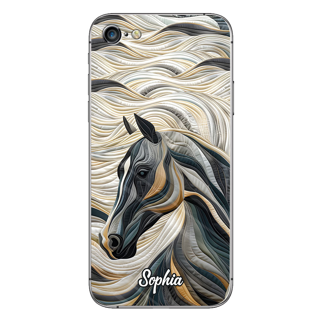 Magnifique cheval - Coque de téléphone personnalisée à motif cheval