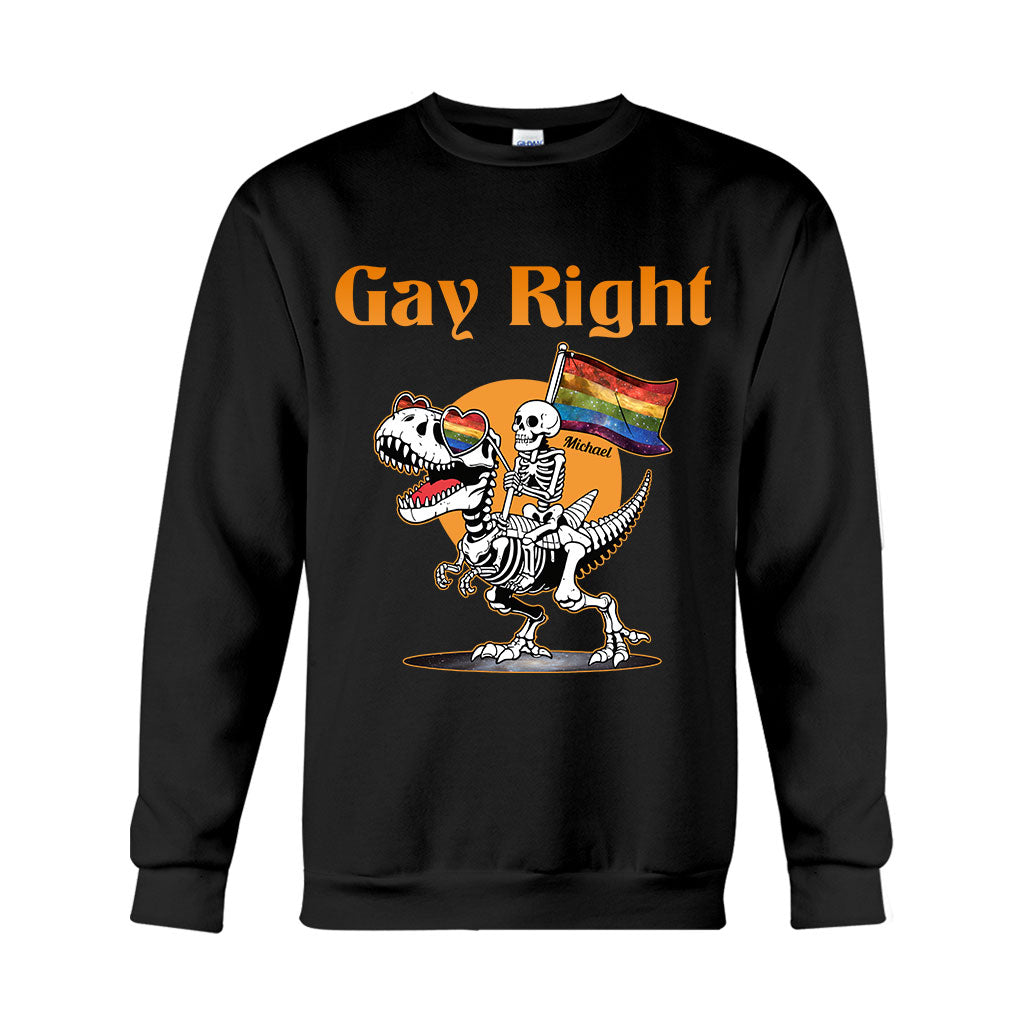 Droits des homosexuels - T-shirt et sweat à capuche personnalisés de soutien LGBT
