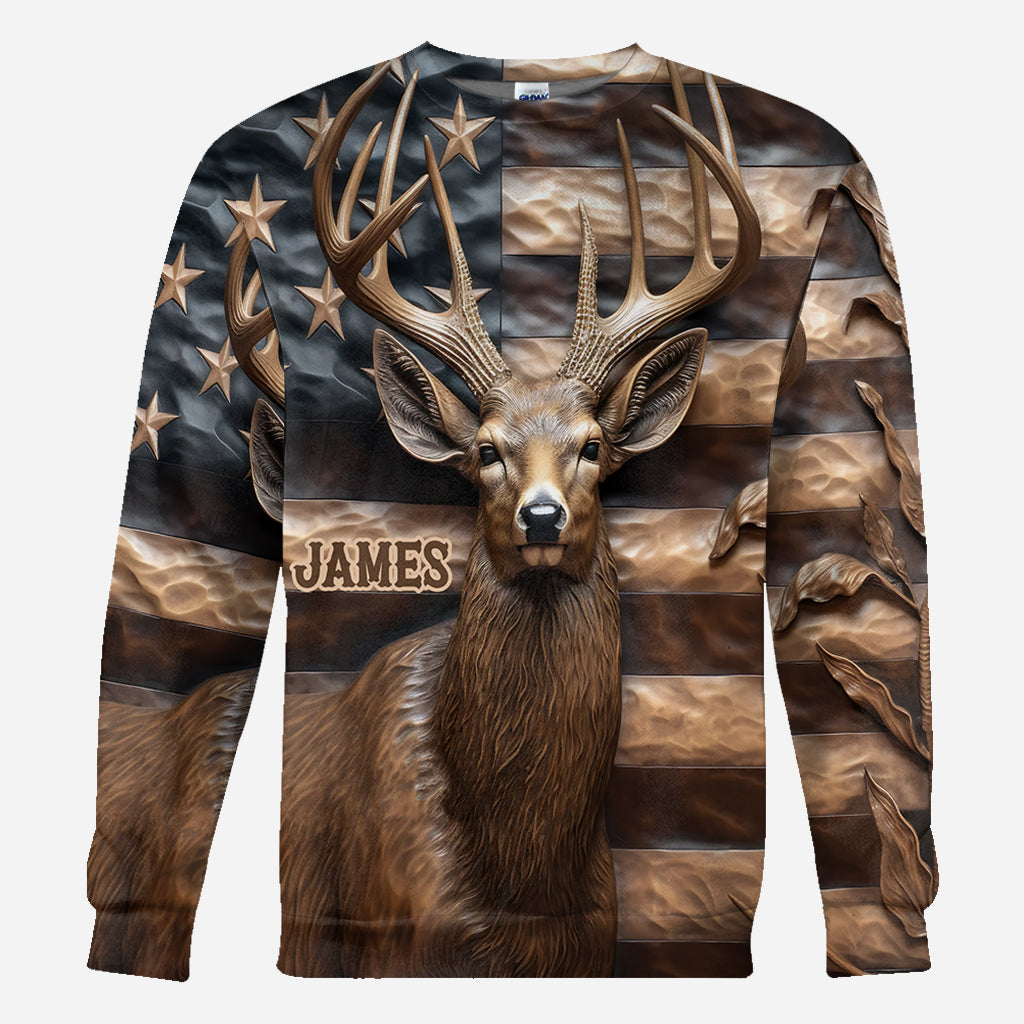 Love Hunting - Personalized Hunting All Over Shirt