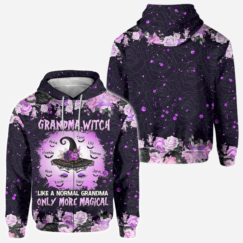 Grandma Witch - Personalized Grandma All Over Shirt