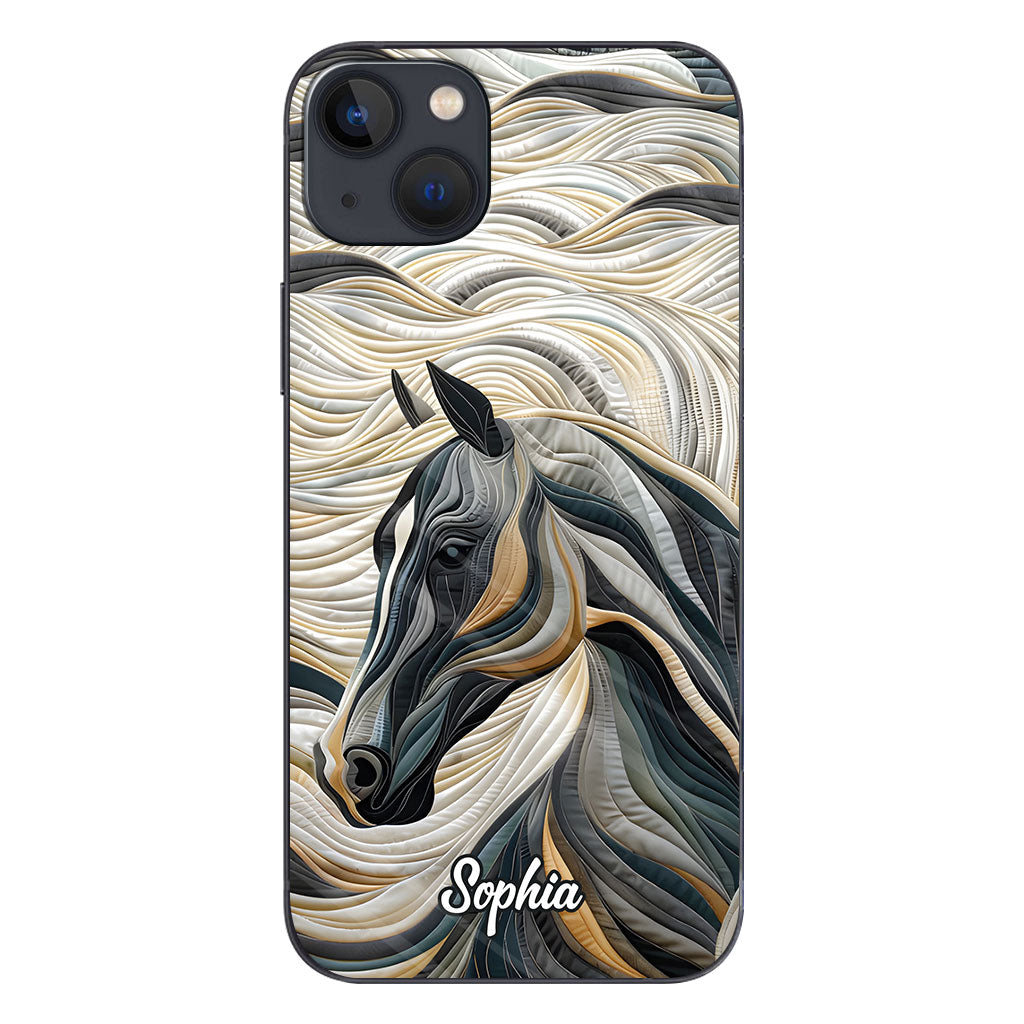 Magnifique cheval - Coque de téléphone personnalisée à motif cheval