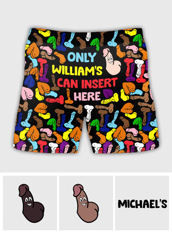 Only You - Boxers personnalisés pour hommes, soutien LGBT