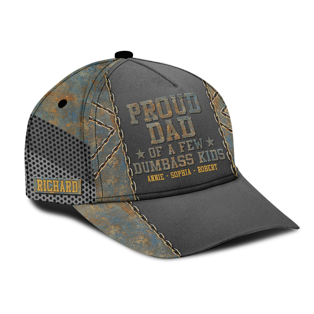 Papa fier - Casquette classique personnalisée pour père