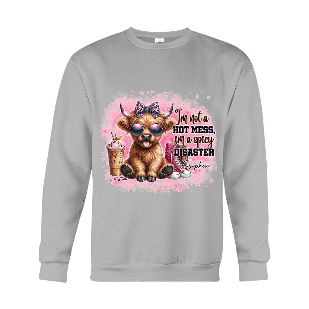 Je ne suis pas un désastre ambulant - T-shirt et sweat à capuche personnalisés