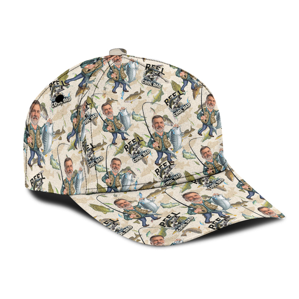 Papa cool - Casquette de pêche classique personnalisée
