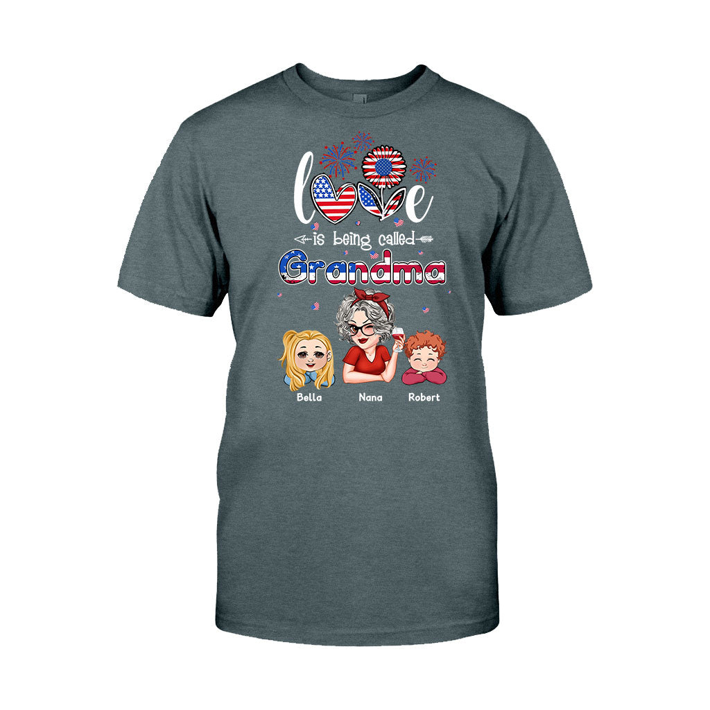 Heureuse d'être appelée Nana Grandpa Gigi - T-shirt et sweat à capuche personnalisés pour grand-mère