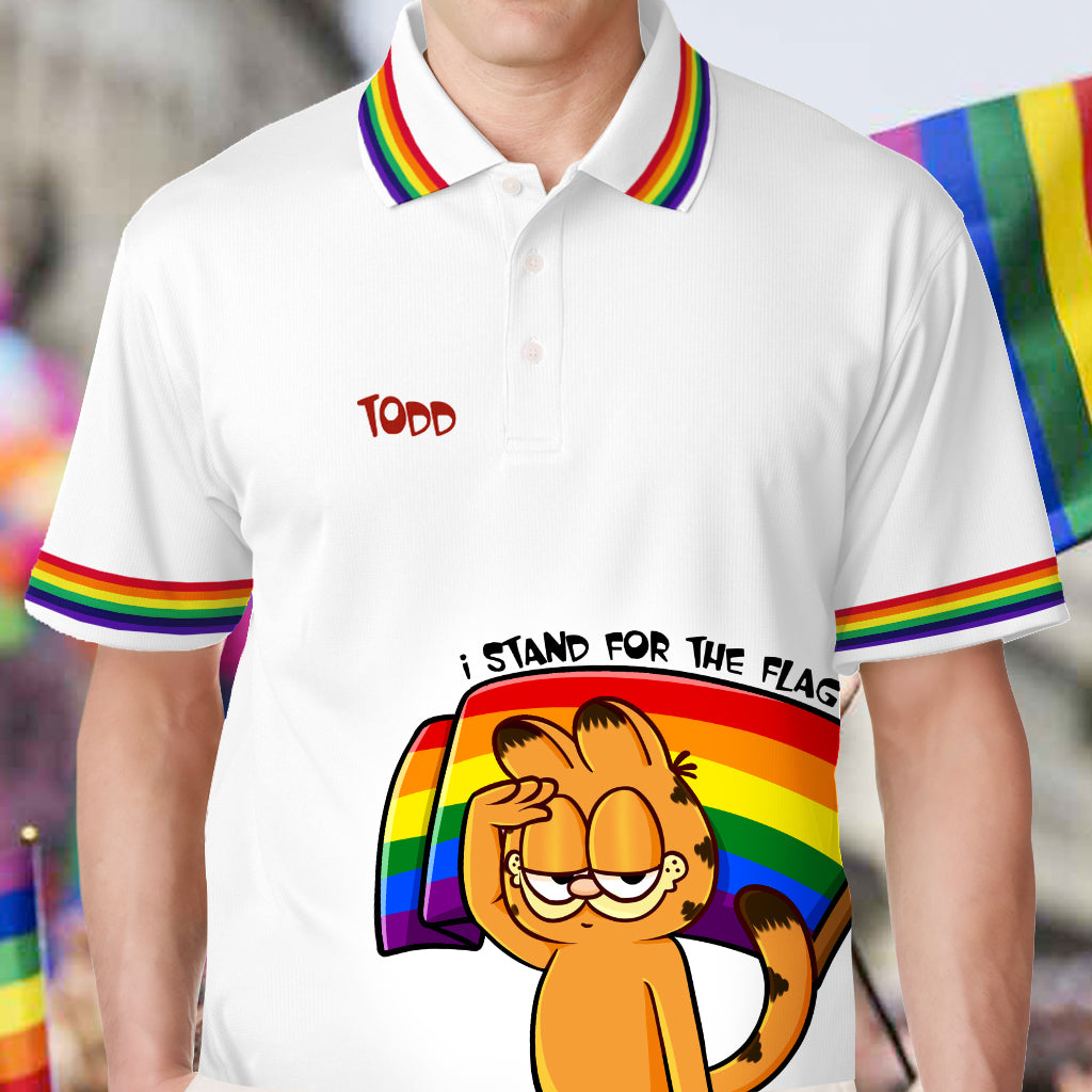 LGBT Pride Month Lion This Is Me - Personalized LGBT Support Polo Shirt
