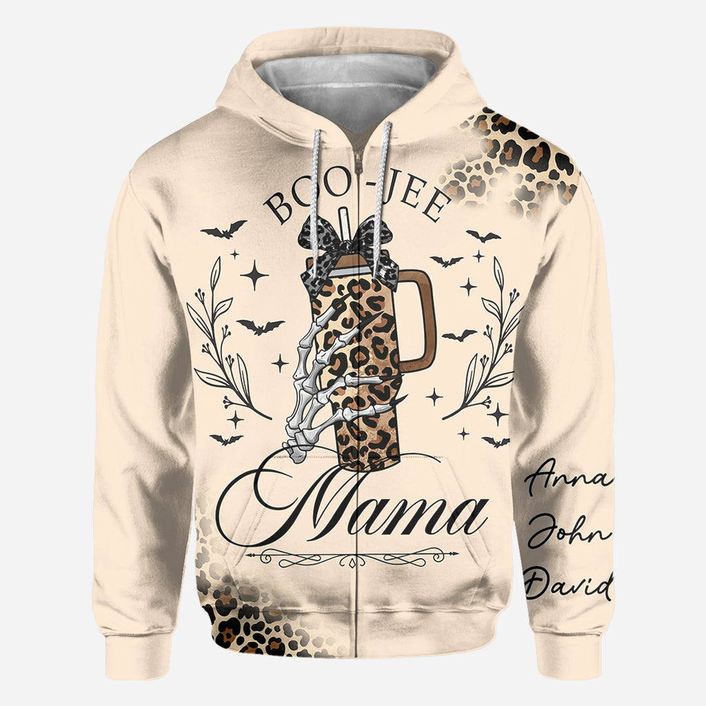 Boojee Mama/ Mimi/ Mom... - T-shirt personnalisé intégral pour maman