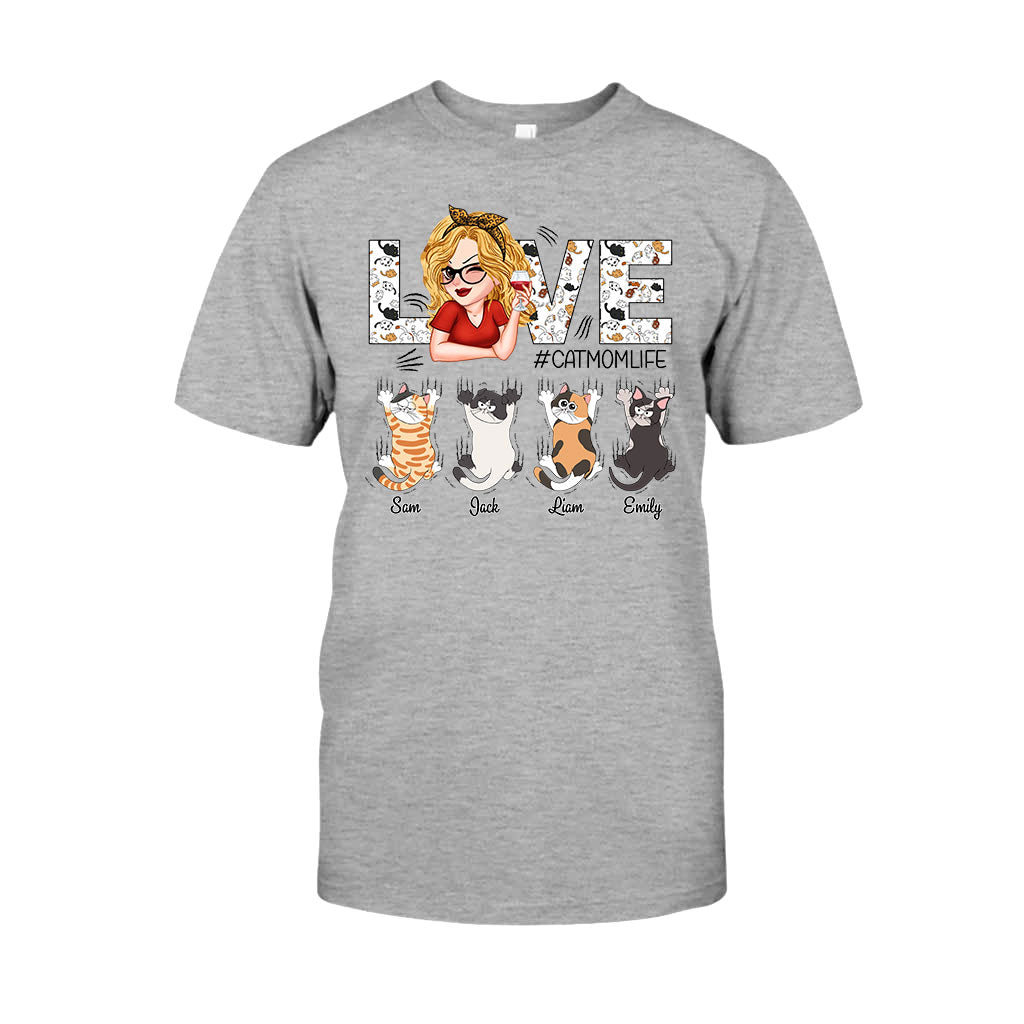 J'adore la vie de maman chat - T-shirt et sweat à capuche personnalisés pour chats