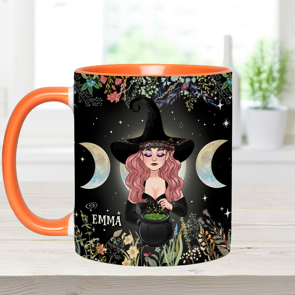 Dans un monde de princesses, soyez une sorcière ! - Mug personnalisé à l'effigie d'une sorcière
