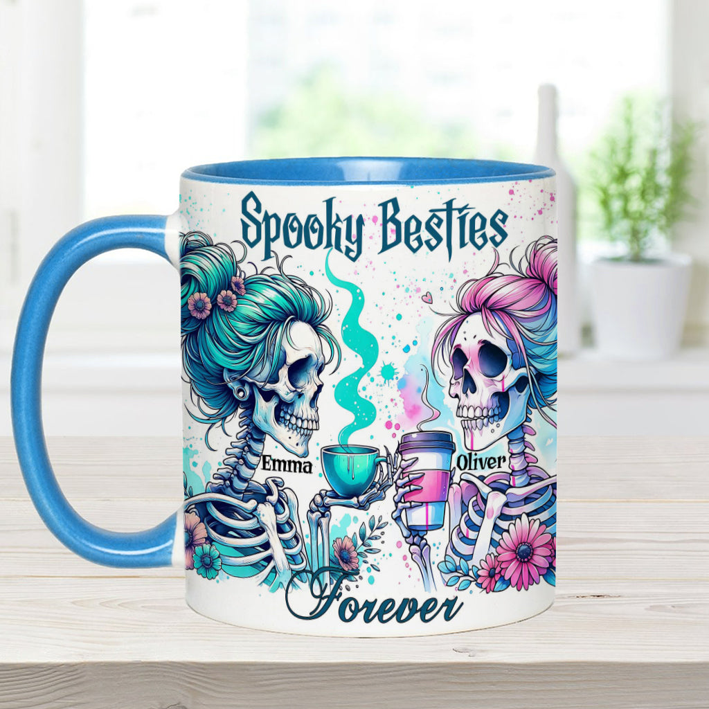 Meilleures amies pour toujours - Mug personnalisé « Spooky Besties Forever »