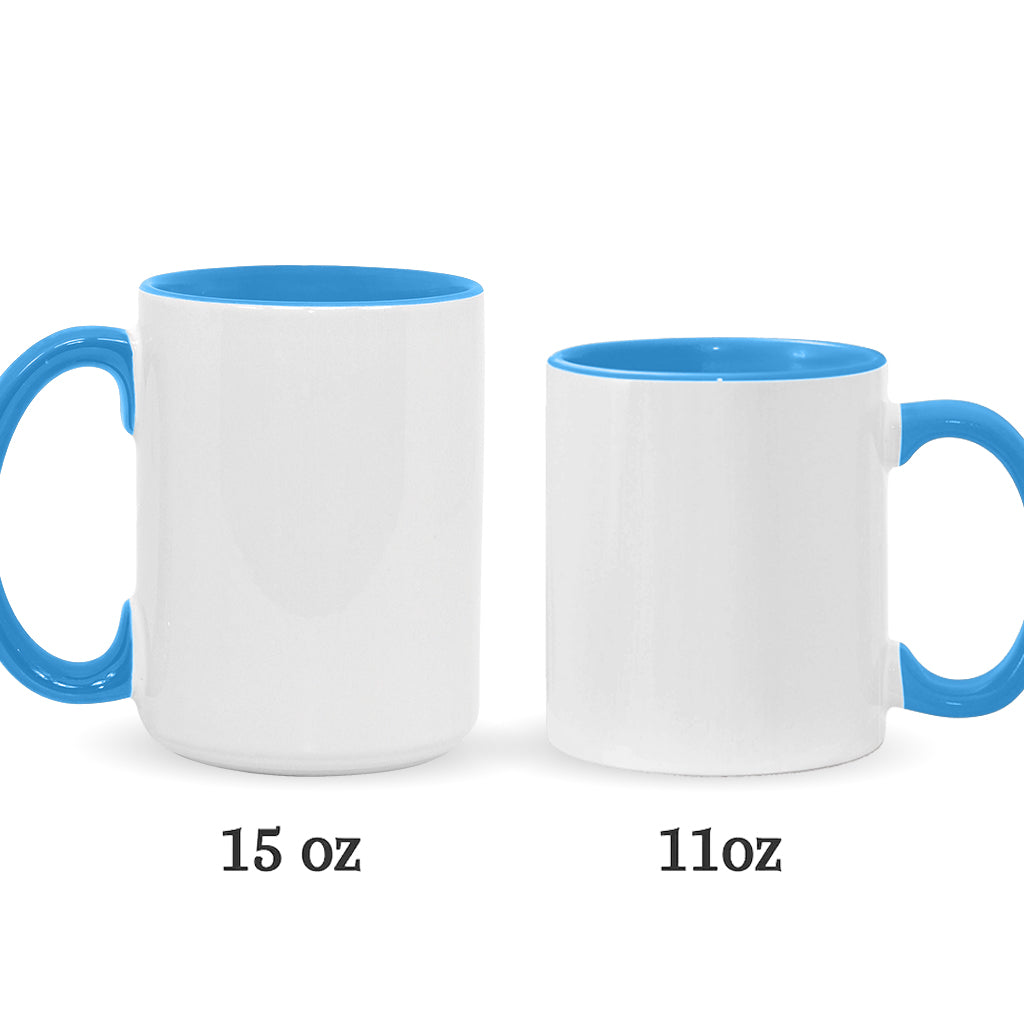 Couple de tortues sur la plage - Mug personnalisé à motif tortue