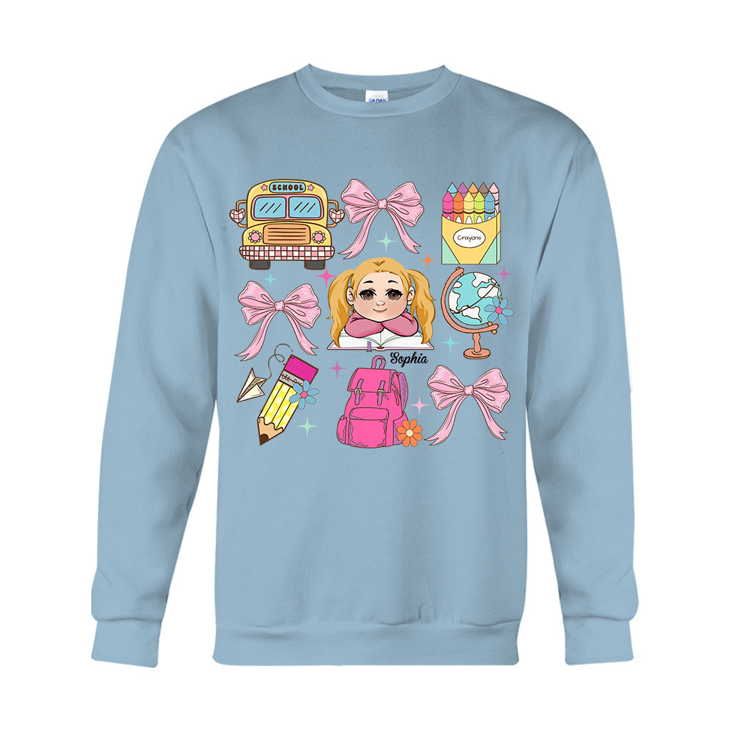 Coquette - T-shirt et sweat à capuche personnalisés pour enfant - Rentrée des classes