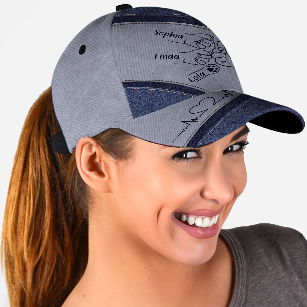 Meilleur papa de chien au monde - Casquette classique personnalisée pour papa