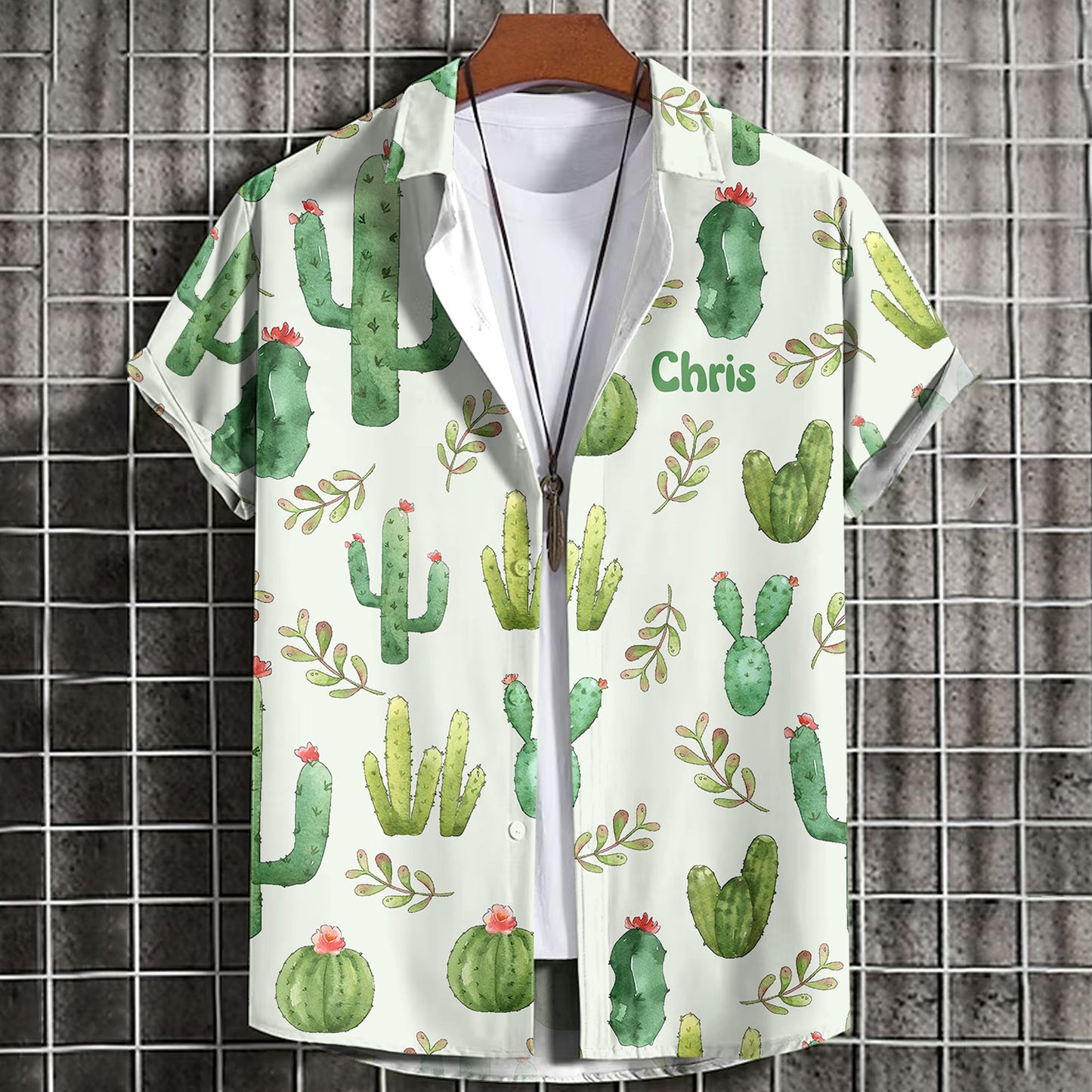 Cactus Succulents Plants - Personalized Cactus Hawaiian Shirt