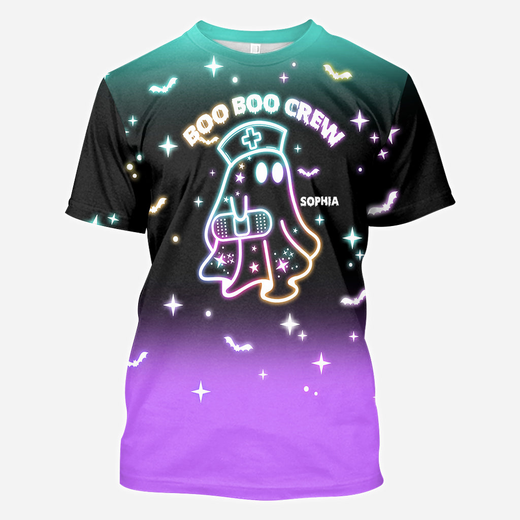 Boo Boo Crew - Chemise personnalisée intégrale pour infirmière