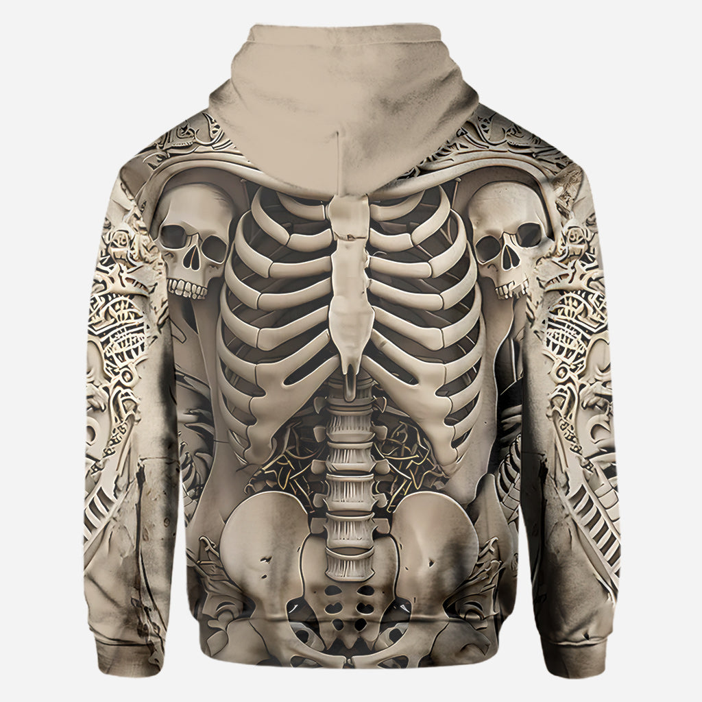 T-shirt personnalisé « Love Skulls » avec motif tête de mort.