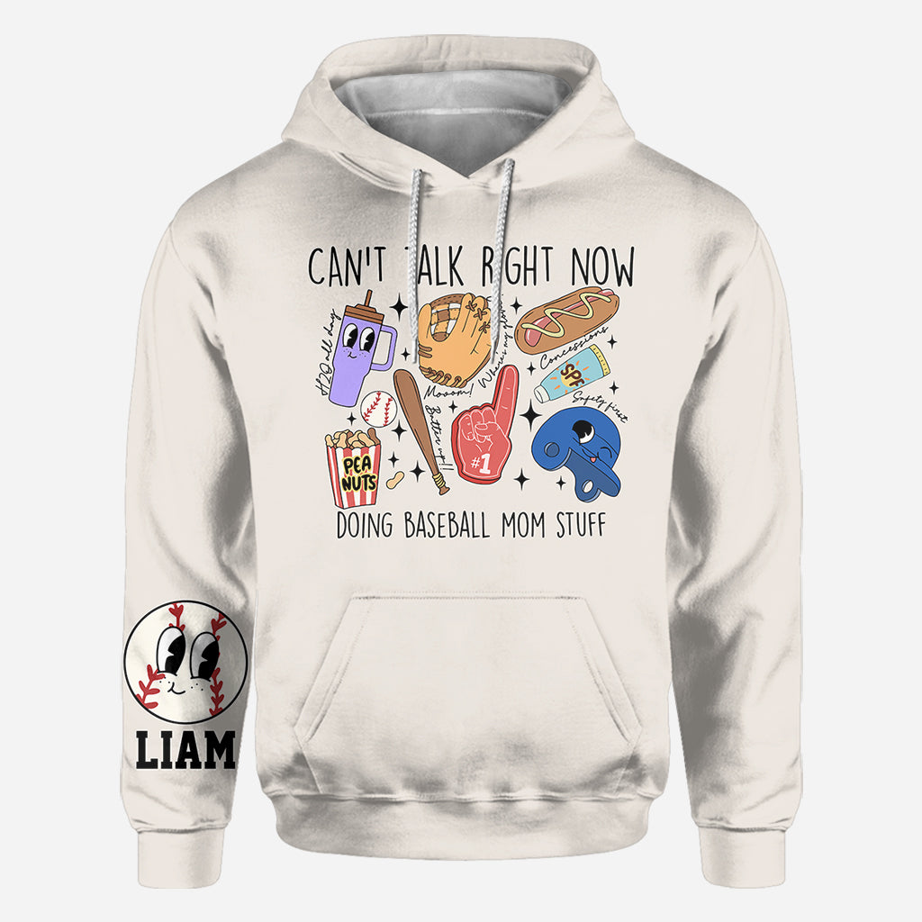 Articles pour mamans de joueurs de baseball - T-shirt personnalisé sur le thème du baseball