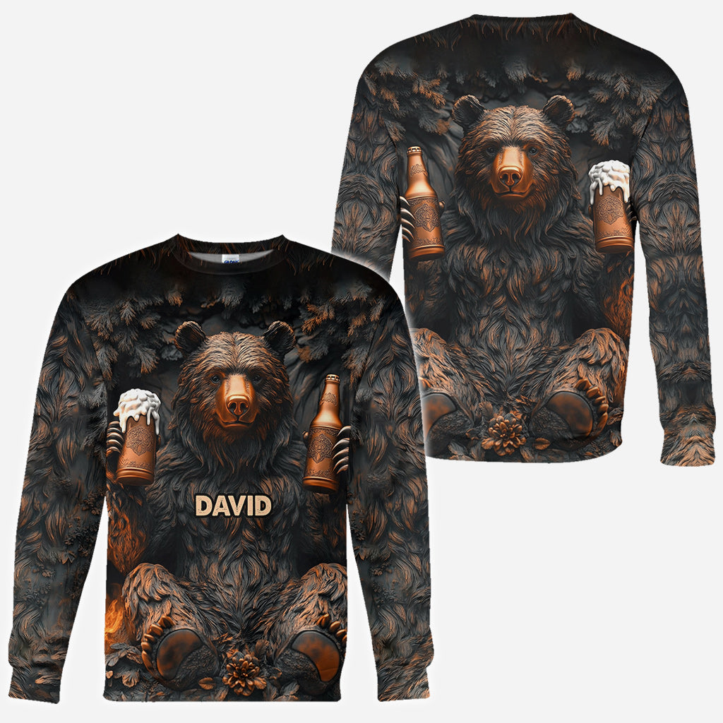 Je déteste les gens - T-shirt de camping personnalisé