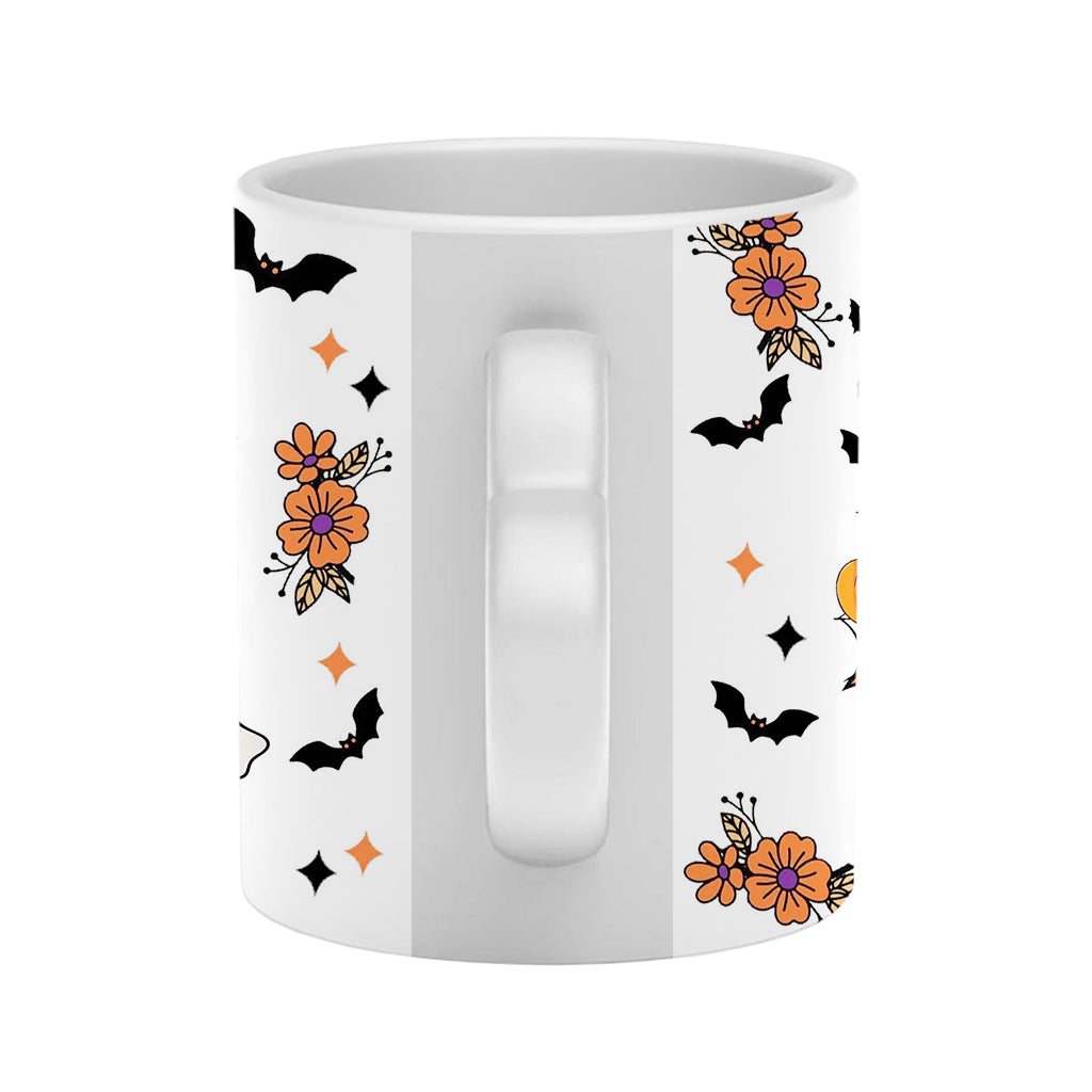 Nana's Boo Crew - Personalized Grandma Heart Handle Mug