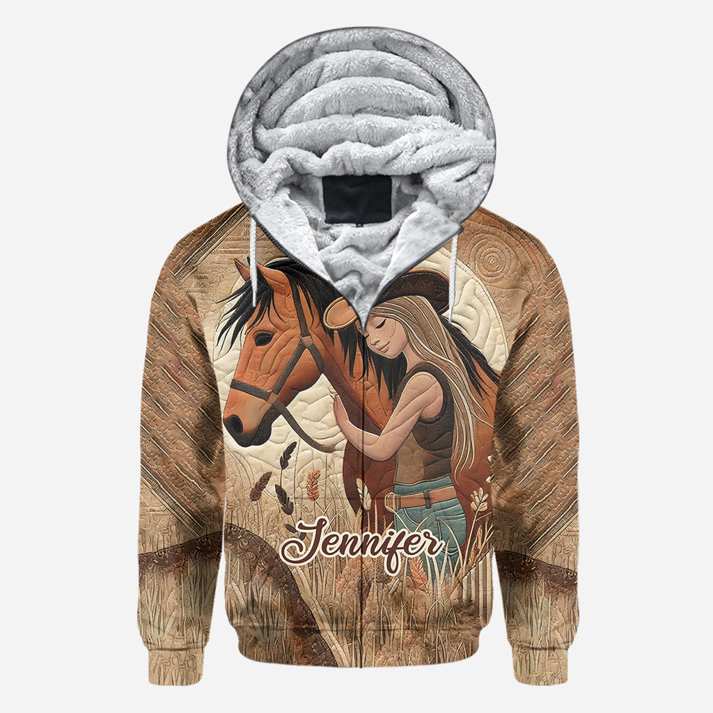 Amoureux des chevaux - T-shirt personnalisé avec motif cheval