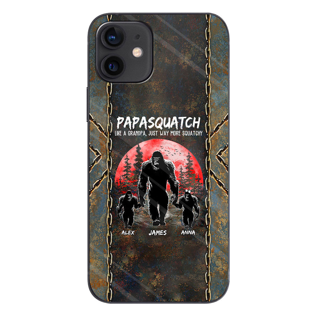 Grandpasquatch - Coque de téléphone personnalisée pour papa
