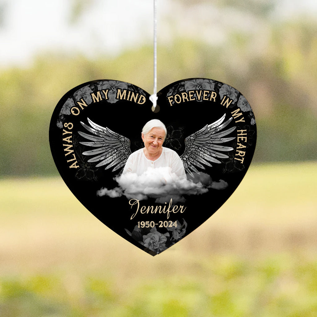 Hear The Wind And Think Of Me - Personalized Memorial Wind Chime