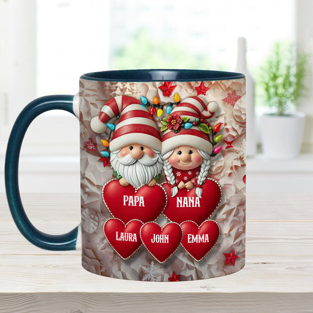 J'aime ma famille - Mug personnalisé « J'aime ma famille »