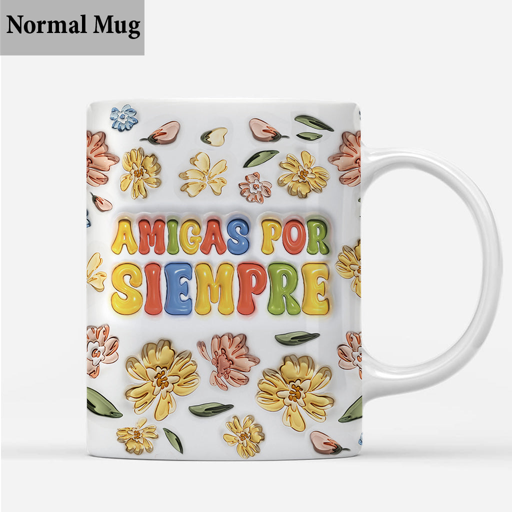 Amigas Por Siempre - Tasse Bestie personnalisée