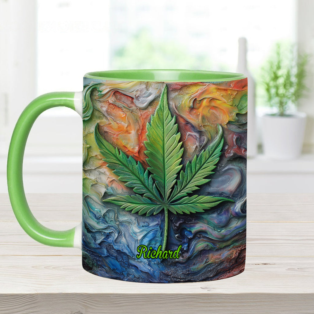 Let's Get Lit - Personalized Weed Accent Mug