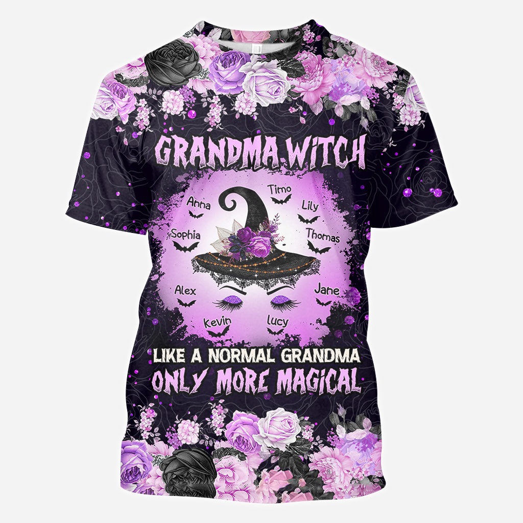 Grandma Witch - Personalized Grandma All Over Shirt
