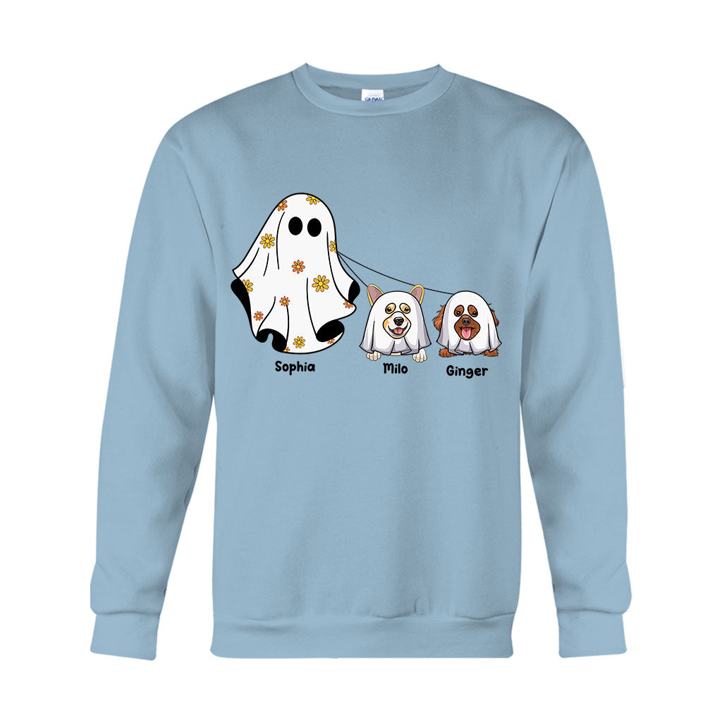 T-shirt et sweat à capuche personnalisés pour chien « Fantômes mignons »