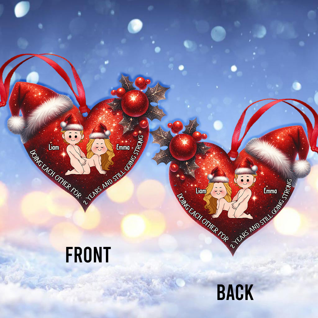 S'aimer mutuellement - Ornement personnalisé pour couple