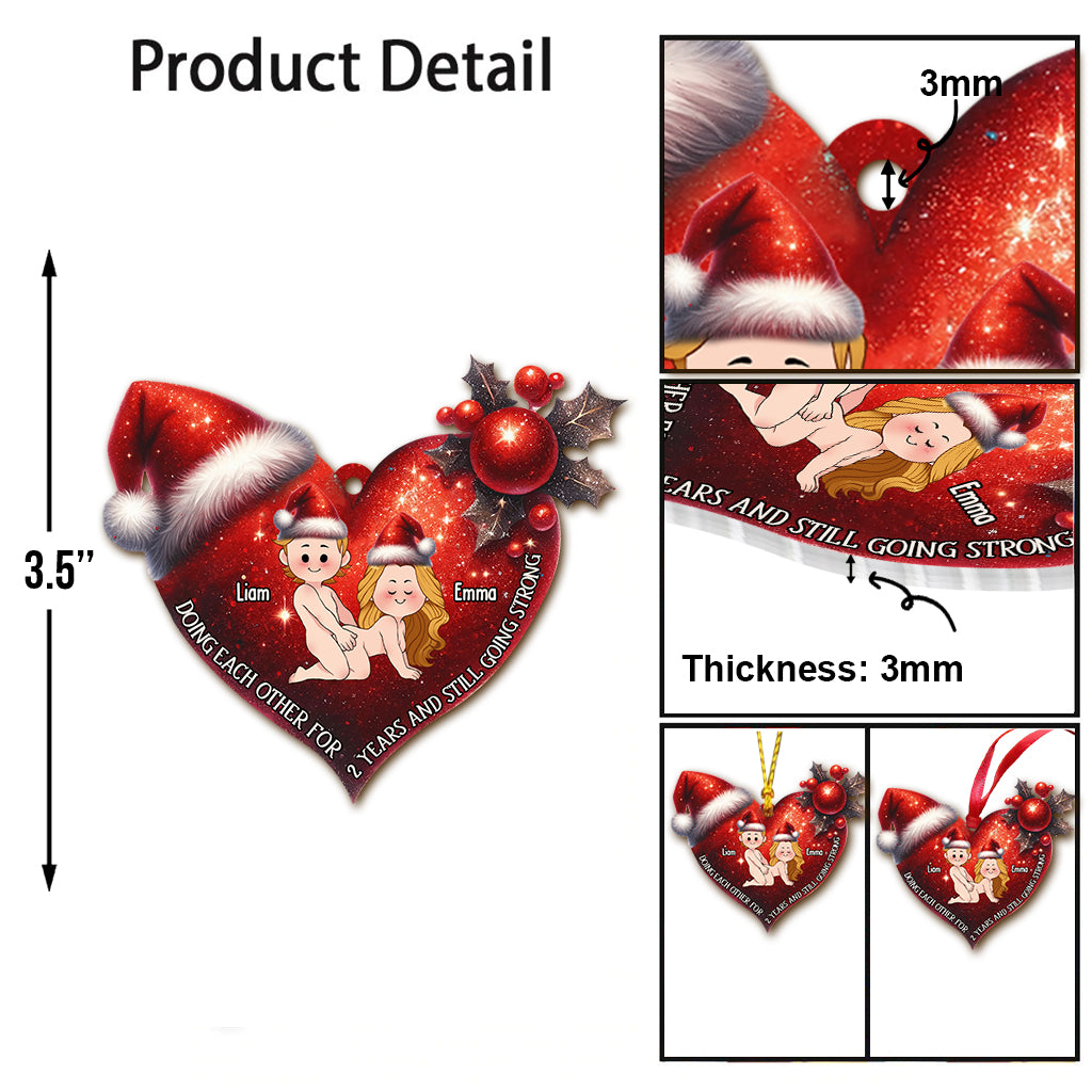 S'aimer mutuellement - Ornement personnalisé pour couple