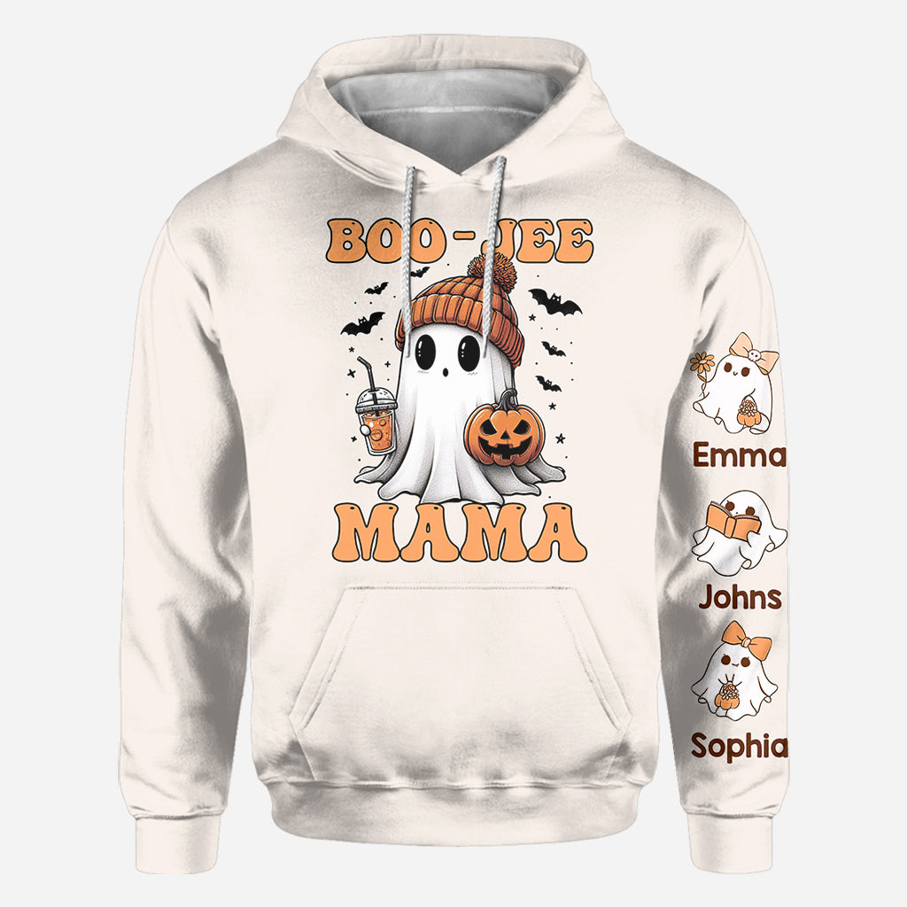 T-shirt personnalisé Halloween Boo Jee Mama - Maman