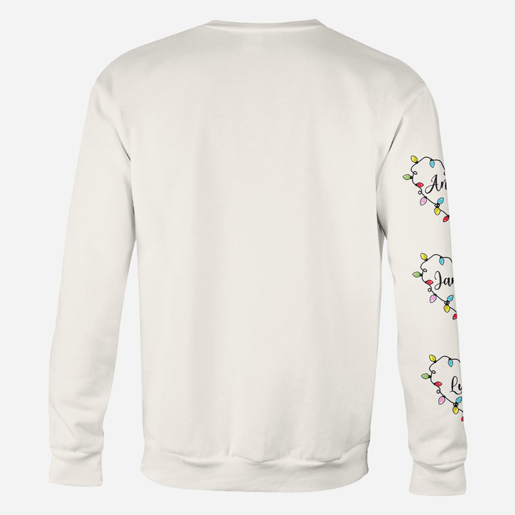 Noël de grand-mère - T-shirt personnalisé pour grand-mère