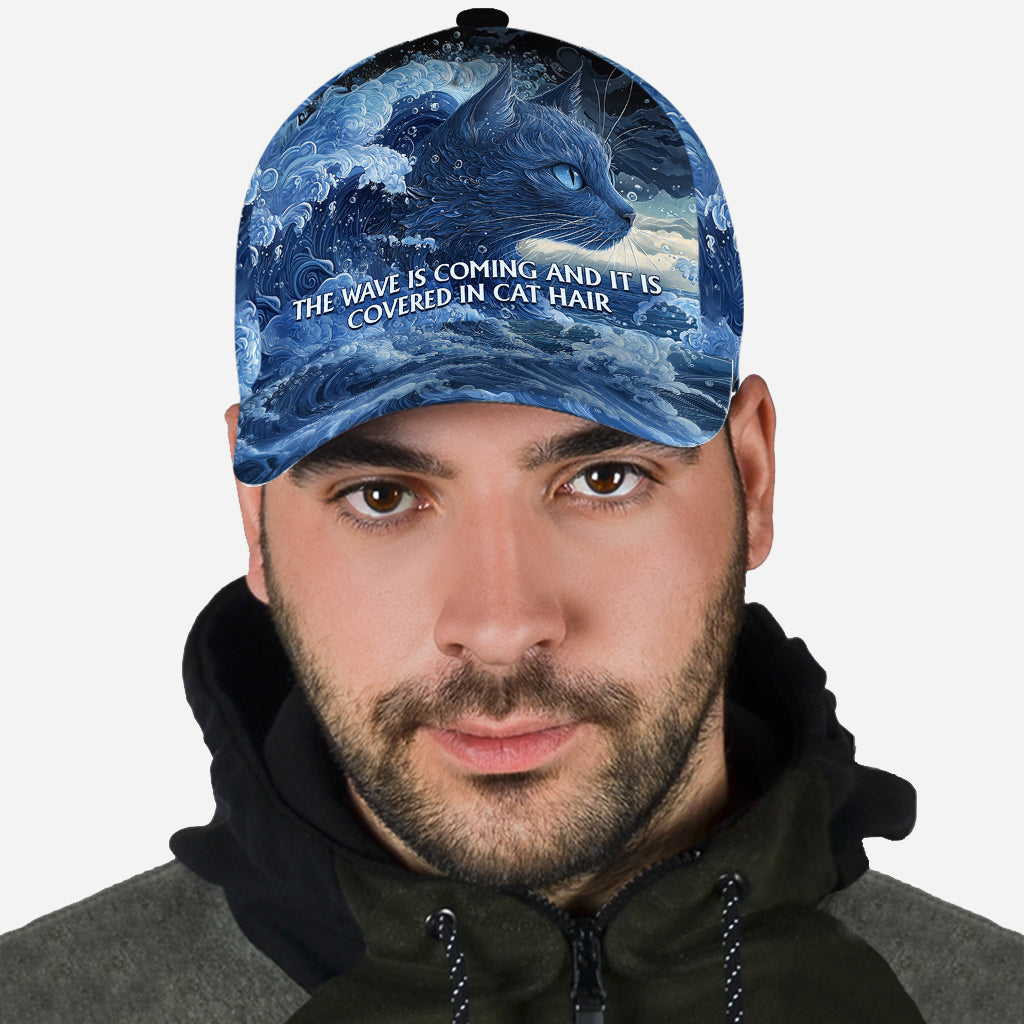 Casquette classique chat Blue Cat Wave