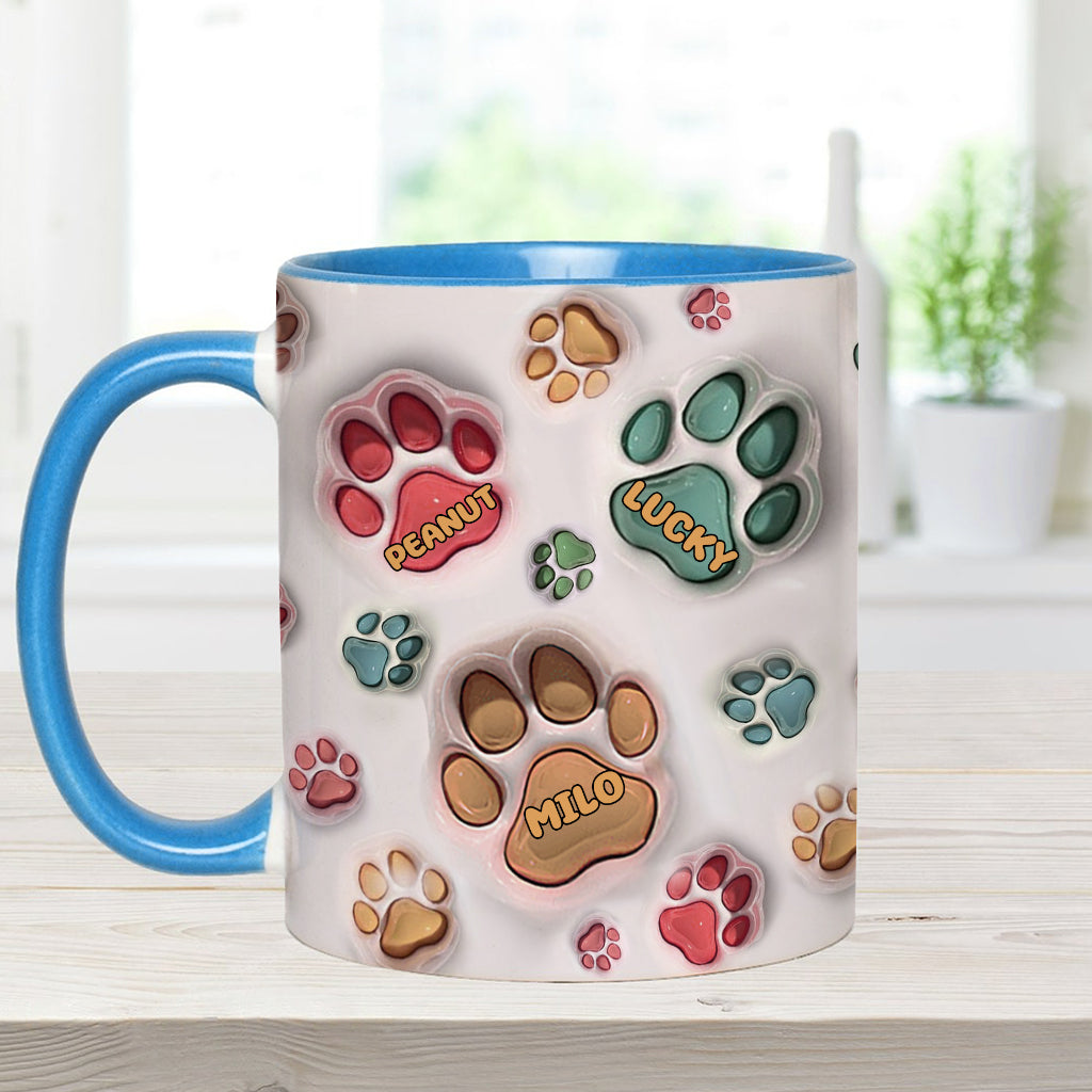 Meilleure maman de chien, papa de chien, maman de chat, papa de chat – Mug personnalisé avec motif chien